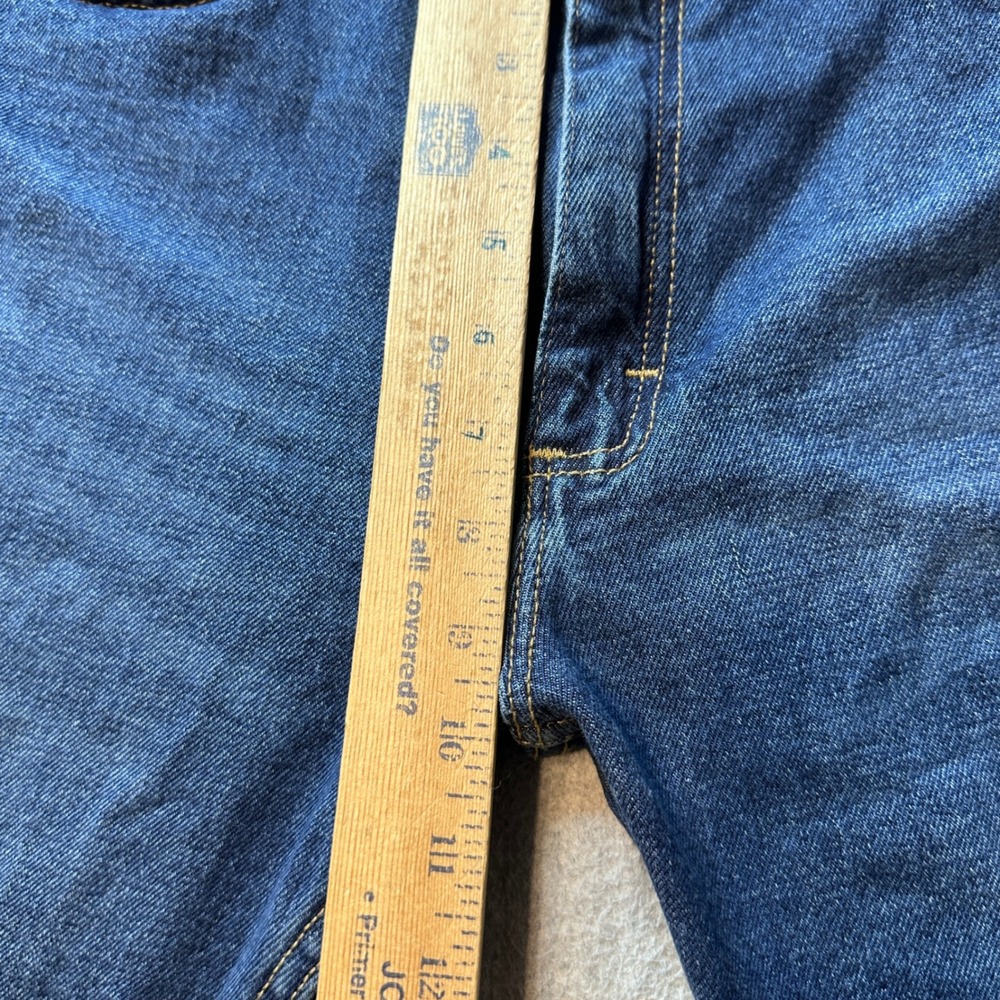 Lee Jeans Mens 36x29 Blue Slim Fit Denim Pants Stretch Medium Wash 102003517 - Picture 6 of 9